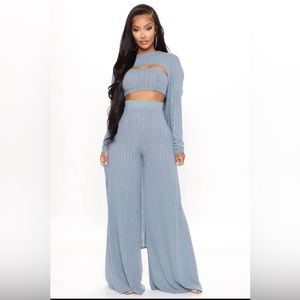 Long Story Short 3 piece Pant Set 🤍